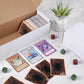 Yexiya 3 Pcs 800-Count Storage Box Card Holders For Trading Cards Sports Card Collector Box Trading Card Organizer For Trading G
