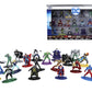 Jada Toys DC Comics 1.65" Die-cast Metal Collectible Figures 20-Pack, Model 32391, Blue, Ideal for Kids and Adults