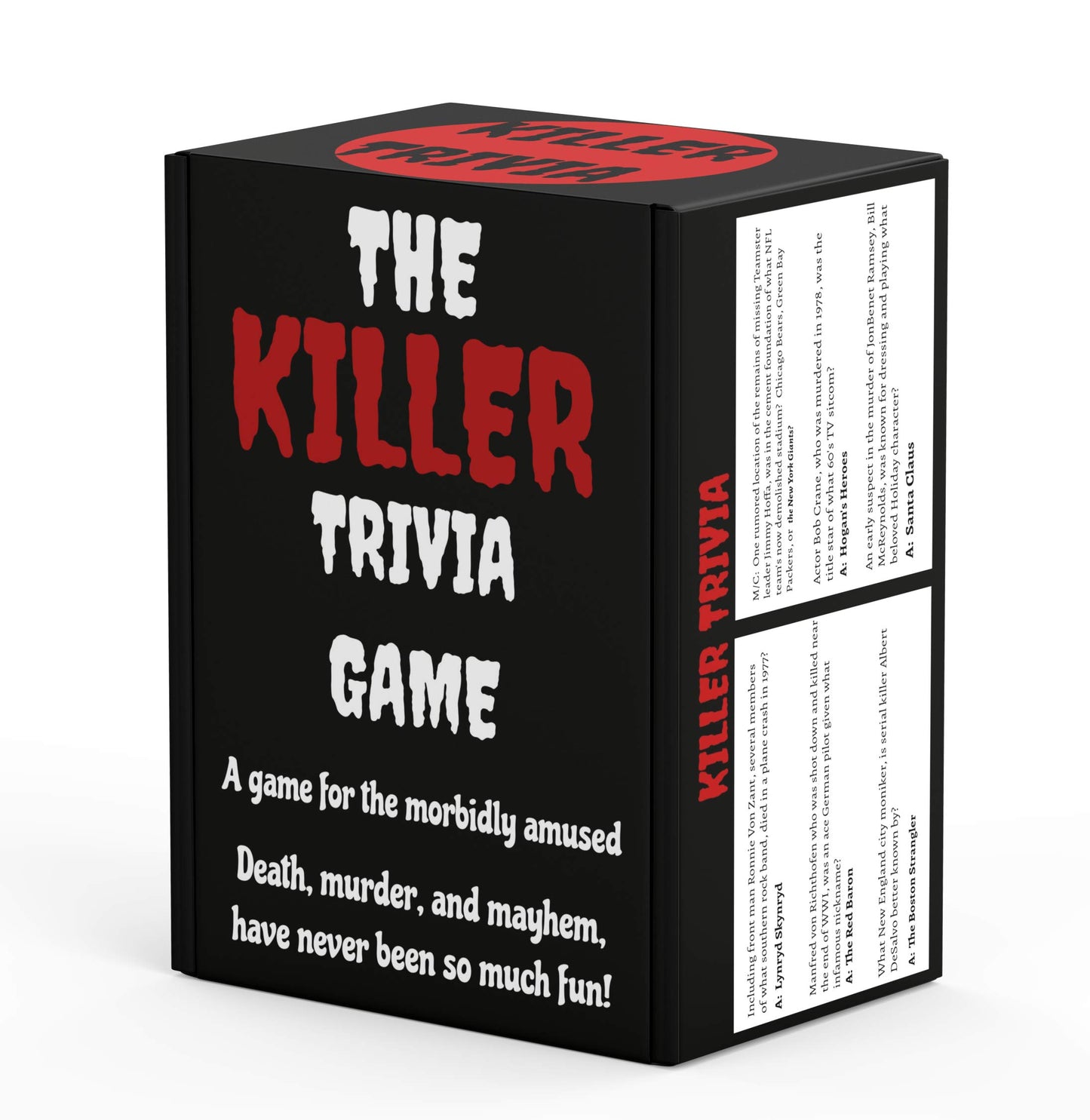 Strong Living The Killer Trivia Game - The Best Murder Mystery Party Game