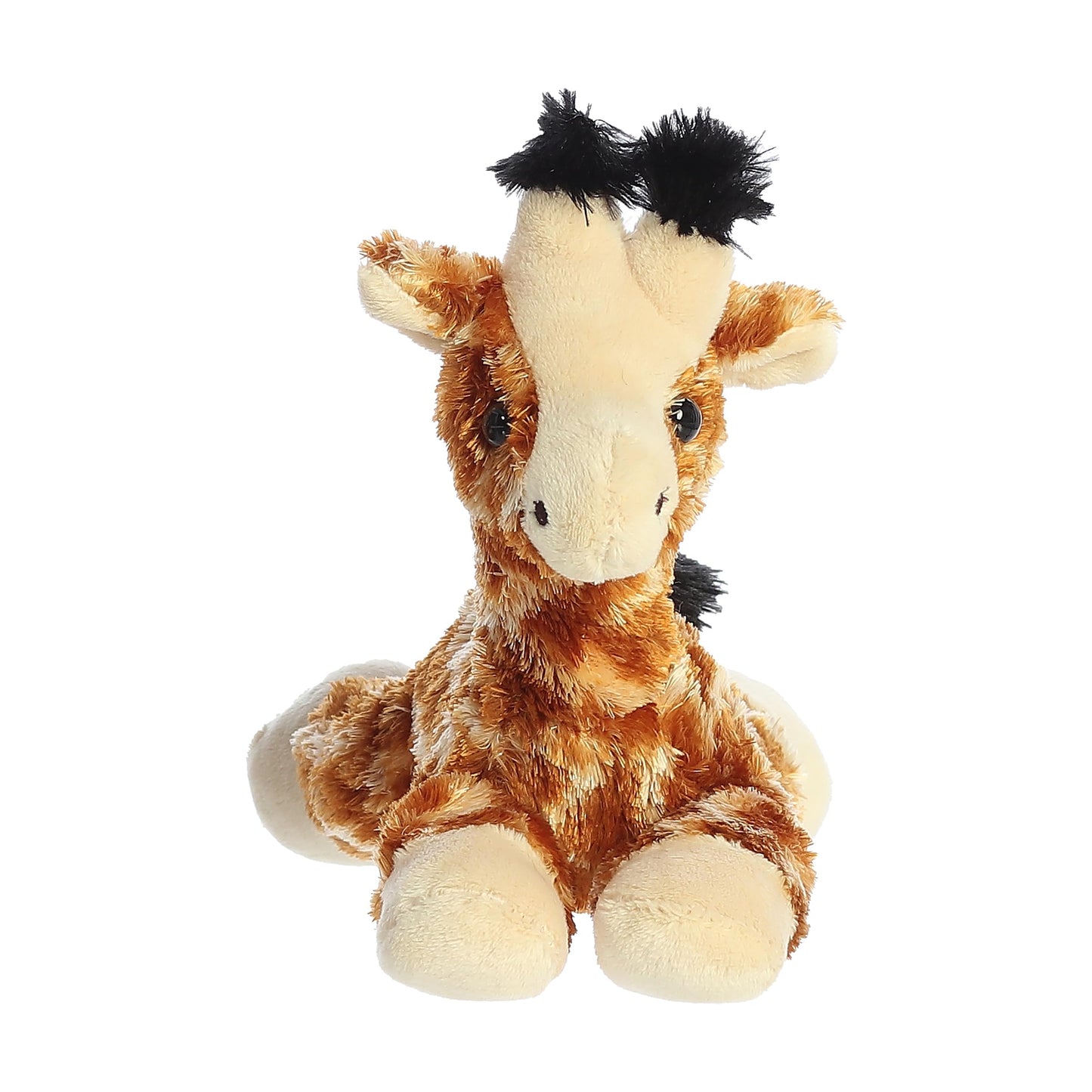 Aurora® Mini Flopsie™ Gigi™ Stuffed Animal, Brown, 8 Inches, Polyester, Model 16607, Adorable and Playful Companion