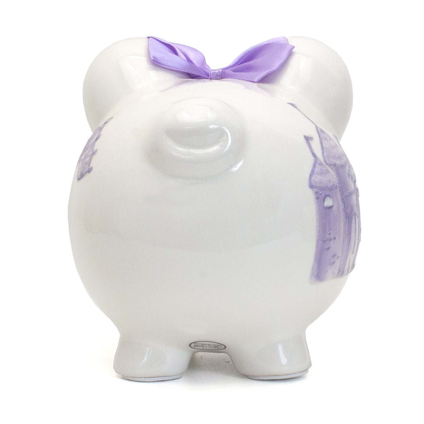 Child To Cherish Ceramic Piggy Bank For Girls, Fairytale Lavender