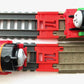 TrainLab.com adapters compatible with Thomas & Friends TrackMaster New Gray & Old Brown tracks  essential Trackmaster track accessories for easy expansion! (2pc) (Red)