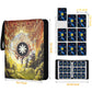 Trading Card Binder for MTG Cards  enhanced 9 Pocket Card Binder  720 Double Sided Pocket Collector Card Album for Standard Cards Card Collection Folder for YGO/PTCG/Game Cards (Yellow Print)