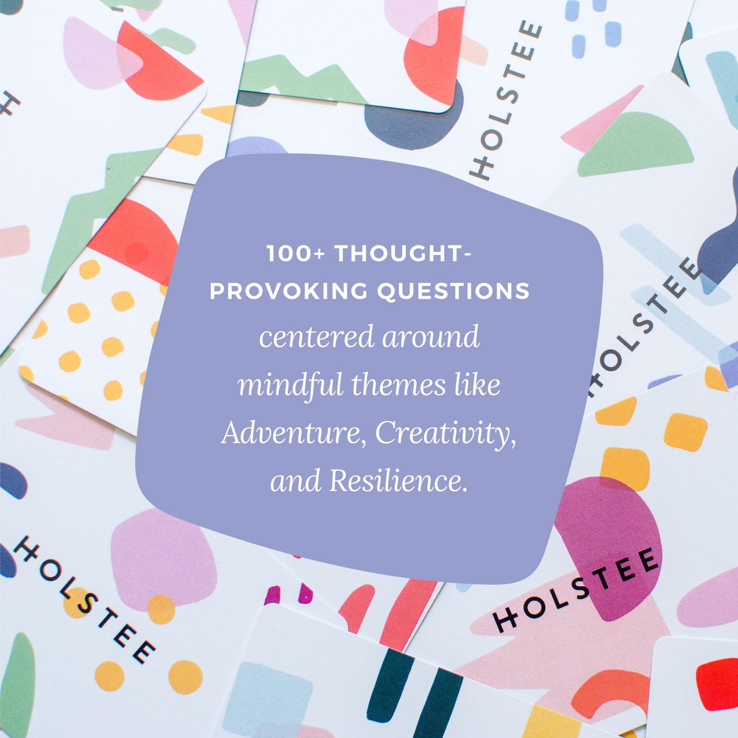 Holstee Reflection Cards - 100+ Questions for Meaningful Conversations - Multicolor - Model 43486-1929 - Paper