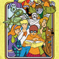 Usaopoly Scooby-Doo Those Meddling Kids 1000 Piece Jigsaw Puzzle | Officially Licensed Scooby-Doo Merchandise | Collectible Puzzle Featuring Scooby-Doo, Shaggy, Velma, Daphne And Fred, Yellow