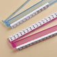 Mose Cafolo Set Of 4 All-In-One Transparent Mahjong Rack & Pusher Acrylic American Mah Jongg Rack Pusher 18.7' (Multi-Color)