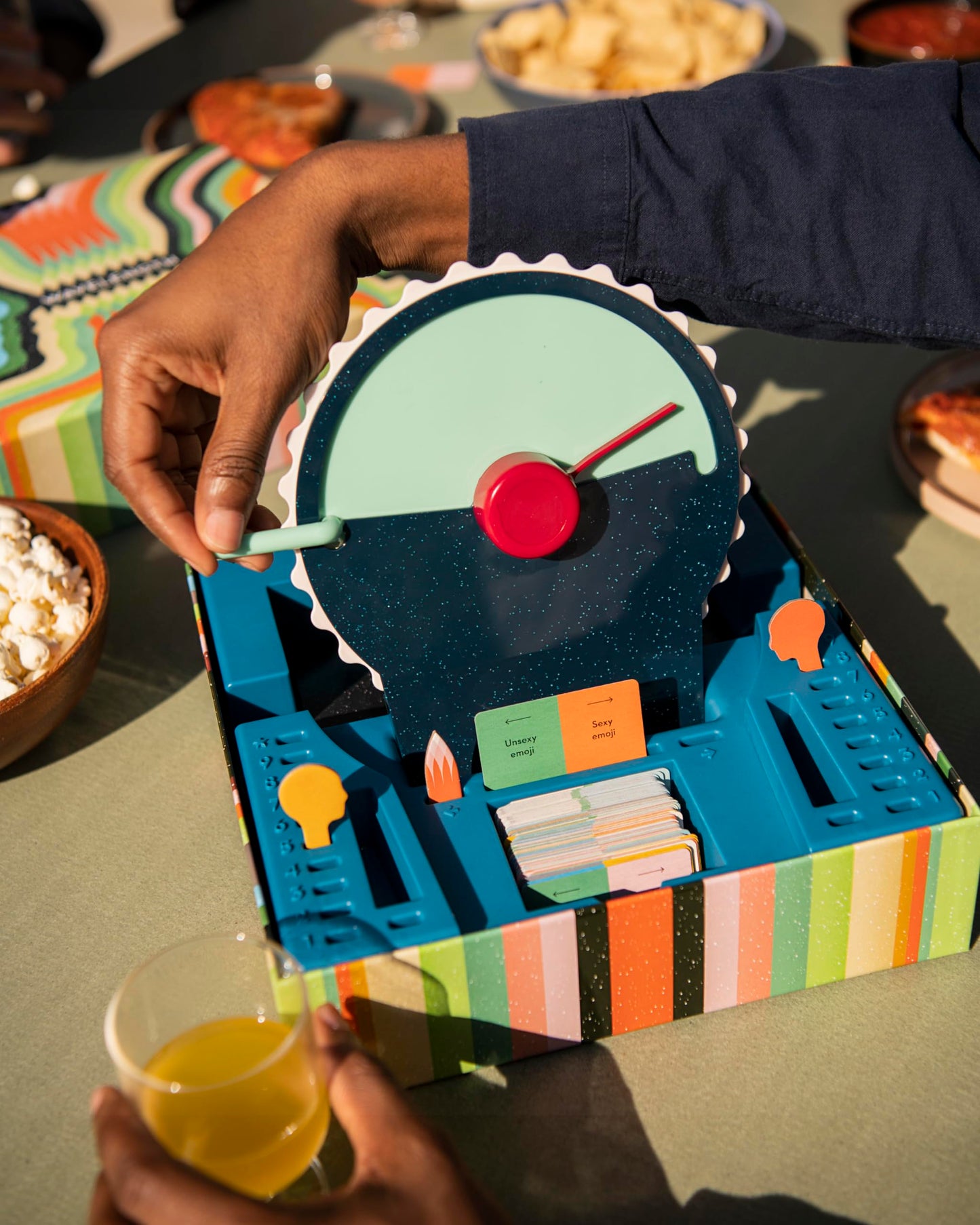 CMYK CMYK Wavelength Party Game Show Box - Mixed Colours, Acrylic, Model WAV01