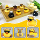 12 Sets Horse Duck With Glasses Mini Western Duck Toys For Baby Shower Birthday Cowboy Cowgirl Horse Farm Western Theme Party Gift Favor Decorations