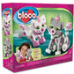Bloco Toys Cat & Kitten | Stem Toy | Diy Building Construction Set (180 Pieces)