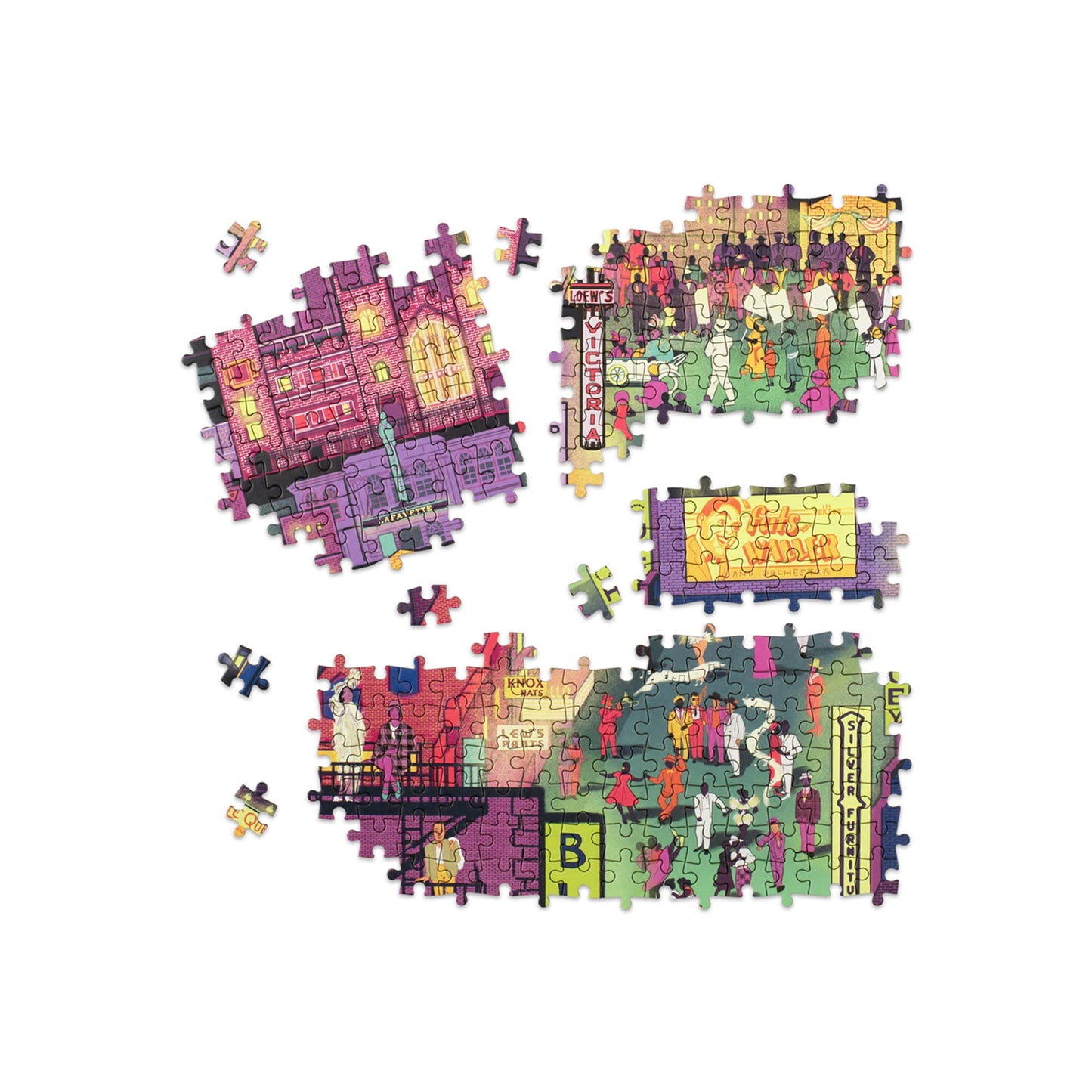 Laurence King 1000 Piece Puzzle - The World of The Harlem Renaissance - Copper - Model 9781913947057 - Color: Harlem Renaissance