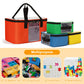 Rexmica 4 Pack Toy Storage Bag For Magnetic Building Tiles, Multifunction Toy Storage Organizer Bag, Magnetic Blocks Tiles Trave
