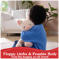 GUND Cozys Pig Plush Stuffed Animal, 10” Pink Polyester Toy for Ages 1 and Up, Model 6070690