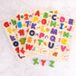 Xjyqjd Wooden Alphabet Puzzle For Toddlers, 3 In 1 Lower Case Alphabet Letter Puzzles Abc Uppercase & Lowercase & Number Puzzle Set For Preschoolers Kids Ages 3-5 Alphabet Learning Educational Toy