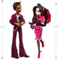 Monster High Howliday Love Edition Dolls, Draculaura & Clawd Wolf Collector Two-Pack With Valentine'S Accessories & Displayable Packaging