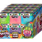 JA-RU Squishy Kool Kube (24 Cubes Assorted) Irresistible Squeezy Glitz Cube Toy for Boys & Girls. Stretchy Ulti-Malt Squish Feel Fidget for Kids  Teen & mature-themed. Stress Relief Fun Party Favor. 4542-24