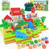 Large Magnetic Blocks - 100Pcs Magnetic Toy Set, 1'' Stem Montessori Sensory Toys For 3+ Year Old Boys & Girls, Creative Constru