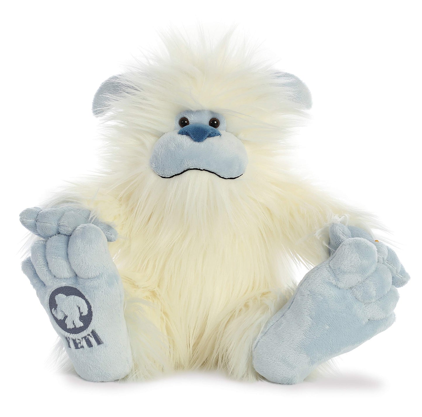 Aurora® Mysterious Fantasy Yeti Stuffed Animal - Mythical Companion - Imaginative Adventures - White 16.5 Inches