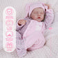 Milidool Reborn Baby Dolls - 17 Inch Soft Vinyl Realistic-Adorable Baby Doll Real Life Lifelike Baby Dolls With Complete Accessories Perfect For Cuddling, Playtime, And Gift Giving