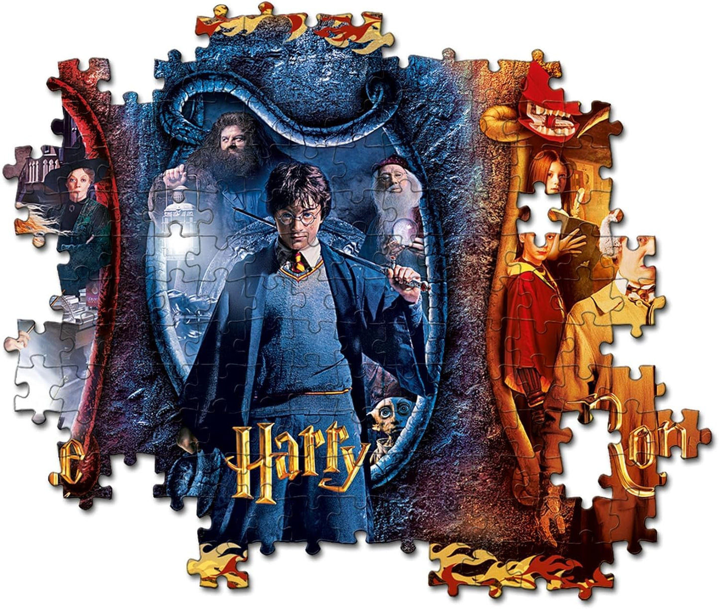 Clementoni 61885 61885-Jigsaw Harry Potter-104 Pieces  Jigsaw Puzzle for Children  Multi-Colour