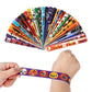Halloween Slap Bracelet For Kids,48Pcs Halloween Party Favors, Halloween Decorations Gifts Bracelet Decorations Outdoor, Hallowe