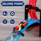 Insgen Slot Car Race Track Sets For Kids, Hot Magnetic Wheels Attraction Track Builder, Electric Remote Control Track Car Birthd