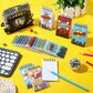 Containlol 24 Pack Mini Notebooks Party Supplies Favors Prize Piata Fillers Carnival Goodie Bag Stuffers Journal Notepad Teacher
