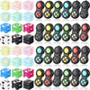 Junkin 24 Pcs Bulk Fidget Pad Controller And Cube Toys Party Favors Mini Blocks Game Controller For Anxiety And Stress Relief Bi