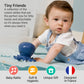 Little Big Friends Tiny Friends | Rattle Toy | Special Stuffed Animal | Easy To Clean | Octave The Octopus
