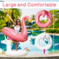 JAMBO Unicorn and Flamingo Pool Floats- 2 Pack with 2 Drink Holders  Large Flamingo Tube Float  Huge Unicorn Floating Tube  Giant Pool Float Set  Pool Floats mature-themed & Teens  Inflatable Pool Toys