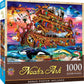 MasterPieces 1000 Piece Jigsaw Puzzle For Adults, Family, Or Youth - Noahs Ark Ships Ahoy - 19.25x26.75