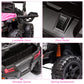 Nasitip 12V Kids Ride On Car Truck W/Parent Remote Control, Spring Suspension, Led Lights, Aux Port, Music (Rose, No Tent)