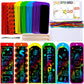 Winlyn 48 Sets 6 Styles Magic Color Scratch Bookmarks Craft Kits Rainbow Scratch Paper Art Sets for Kids Students Party Favors D