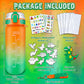 EDSPORTSHOUSE Decorate Your Own Water Bottle Kits for Boys Age 5-12,Dinosaur Painting Crafts,Fun Arts and Crafts Toys for Boys B