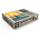 Mypuzzle New York City: Skyline Glow, Vintage Poster - Premium 500 Piece Jigsaw Puzzle For Adults