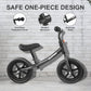 Elantrip Balance Bike, Lightweight Black Toddler Bike For 1-3 Year Old Boys, Birthday Gift Toys For 1-3 Year Old Boys And Girls, No Pedal Bikes For Kids With Adjustable Handlebar And Seat