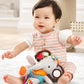 Elephant Teether with Rattles, Crinkles & On-the-Go Playtime Fun!