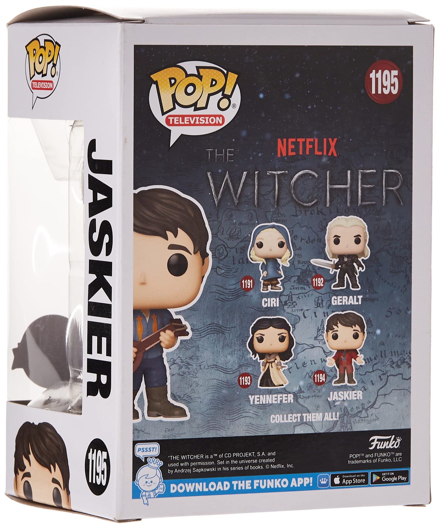 Funko The Witcher Pop! Television Jaskier Vinyl Figure Hot Topic Exclusive Multi None