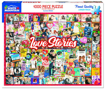 White Mountain Puzzles Love Stories - 1000 Piece Jigsaw Puzzle