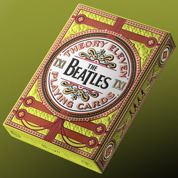 theory11 The Beatles enhanced Playing Cards - Green Deck Officially Licensed Collector's Cards