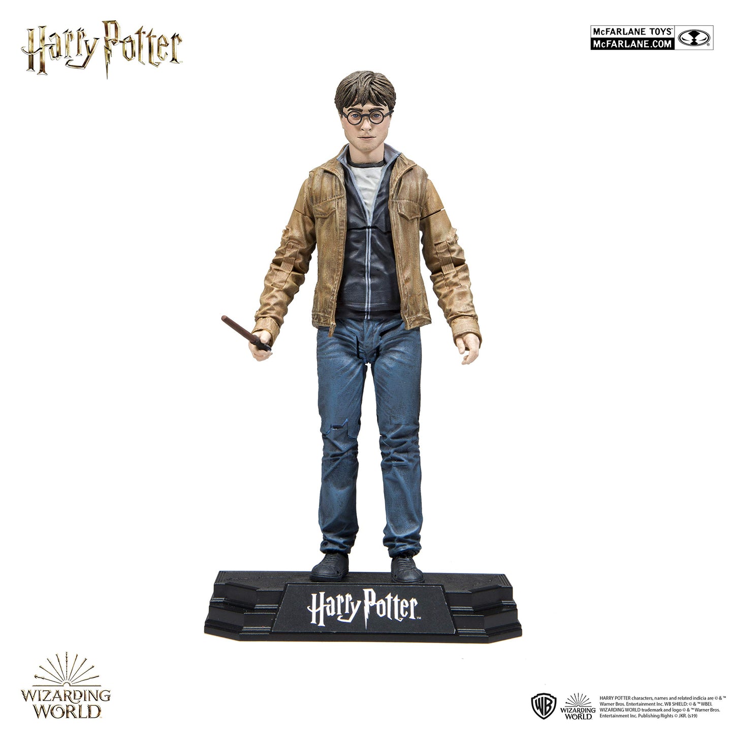 McFarlane Toys Harry Potter Harry Action Figure - One Size, Plastic, Model 13301