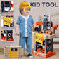 Kids Tool Bench - Kids Tool Set with Electric Toy Drill and Realistic Tools,78 Piece Toddler Tool Set Pretend Play for Toddlers