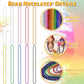 72PCS Mardi Gras Beads, Metallic 10 Kinds Bead Necklace Party Favors, 33'' Mardi Gras Necklace Women Men Stuff, Festival Parade
