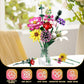 Linkowin Flower Bouquet Building Set, 699Pcs Creative Diy Plant Bouquet Decoration,10 Unique Flower Bouquet For Girls Women Adul