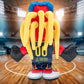 Bleacher Creatures Indiana Fever Lil Freddy 8'' Mascot Kuricha Plush - Soft Chibi Wnba Plush