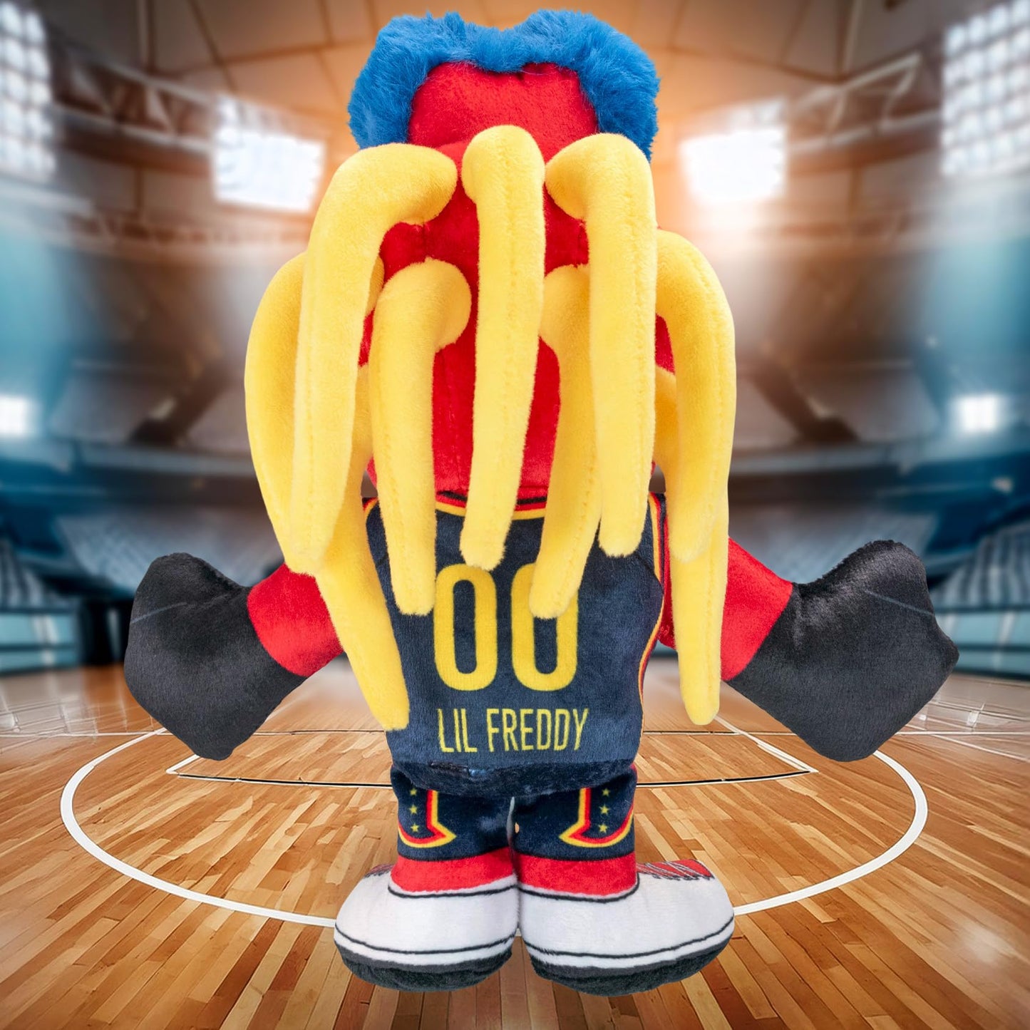 Bleacher Creatures Indiana Fever Lil Freddy 8'' Mascot Kuricha Plush - Soft Chibi Wnba Plush