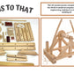 Pathfinders Stem Kits – Leonardo Da Vinci Catapult Kit | Trebuchet Science Kits For Kids Age 12-14 | Stem Toy For Kids Age 12-14 Physics Toys | Engineering Kit | Learning Resource | Engineering
