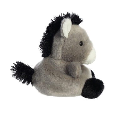 Aurora® Adorable Palm Pals™ Eli Donkey™ Stuffed Animal - Pocket-Sized Play - Collectable Fun - Gray 5 Inches