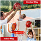 Joyin Toddler Basketball Arcade Game Set, Adjustable Basketball Goal With 4 Balls For Kids Indoor Outdoor Play, Carnival Games, Christmas Birthday Gift For Boys Girls Age 1 And Up - Air Pump Included