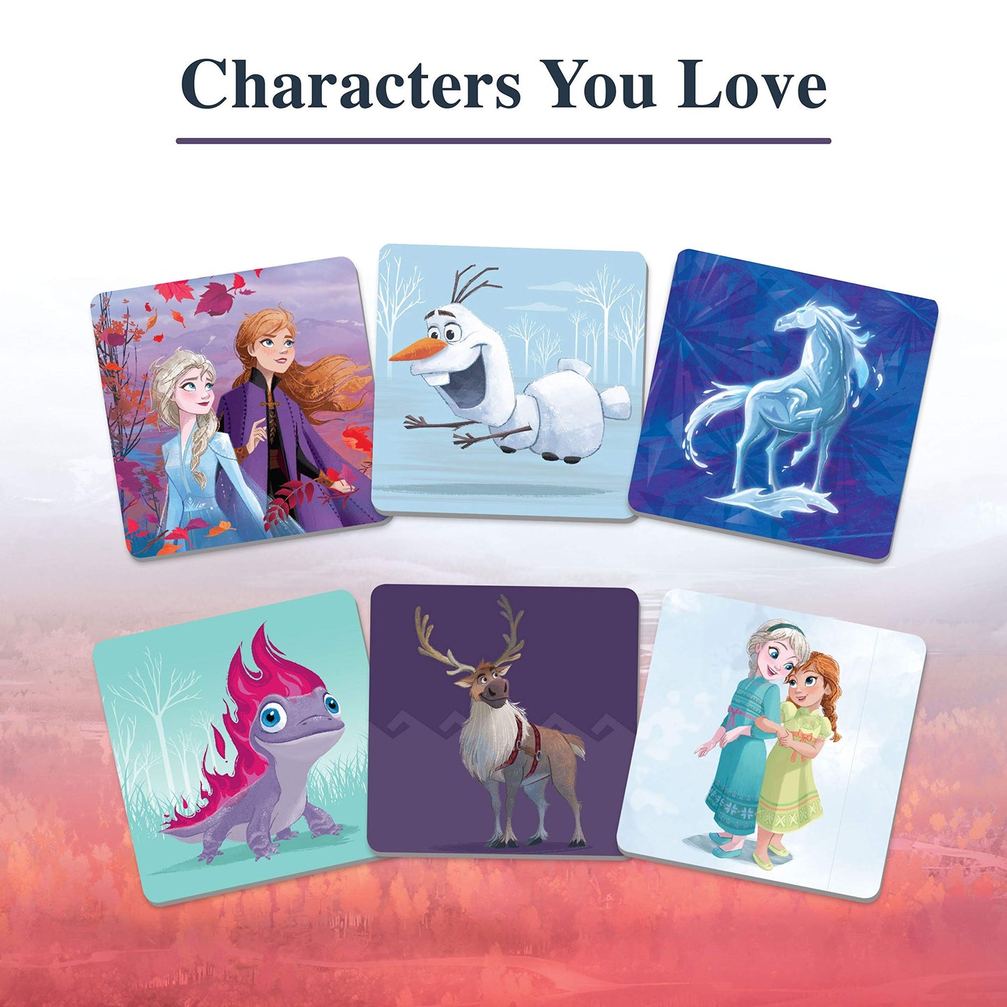 Wonder Forge Frozen 2 Matching Game | Rapid Fun Memory Game For Kids | Ideal For Ages 3-5 | Features Favorite Characters Like An