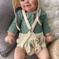TERABITHIA 20 Inches Lifelike Premie Baby Size Reborn Baby Doll with Soft Weighted Body Feel Real Sweet Smiling Realistic Newborn Girl Doll  A Moment in My Arms  Forever in My Heart